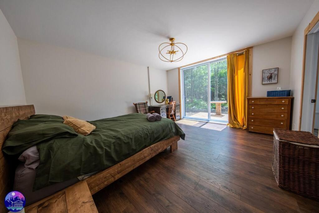Chalet Deschamps- Spa- Chien Accepte- Nature- Estrie Mansonville Экстерьер фото