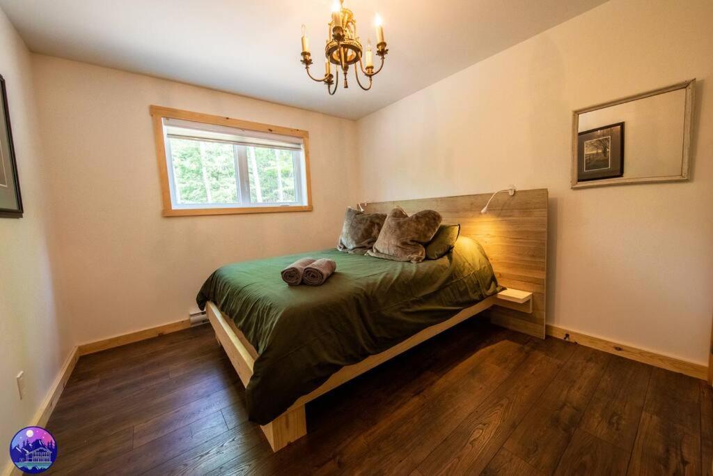 Chalet Deschamps- Spa- Chien Accepte- Nature- Estrie Mansonville Экстерьер фото