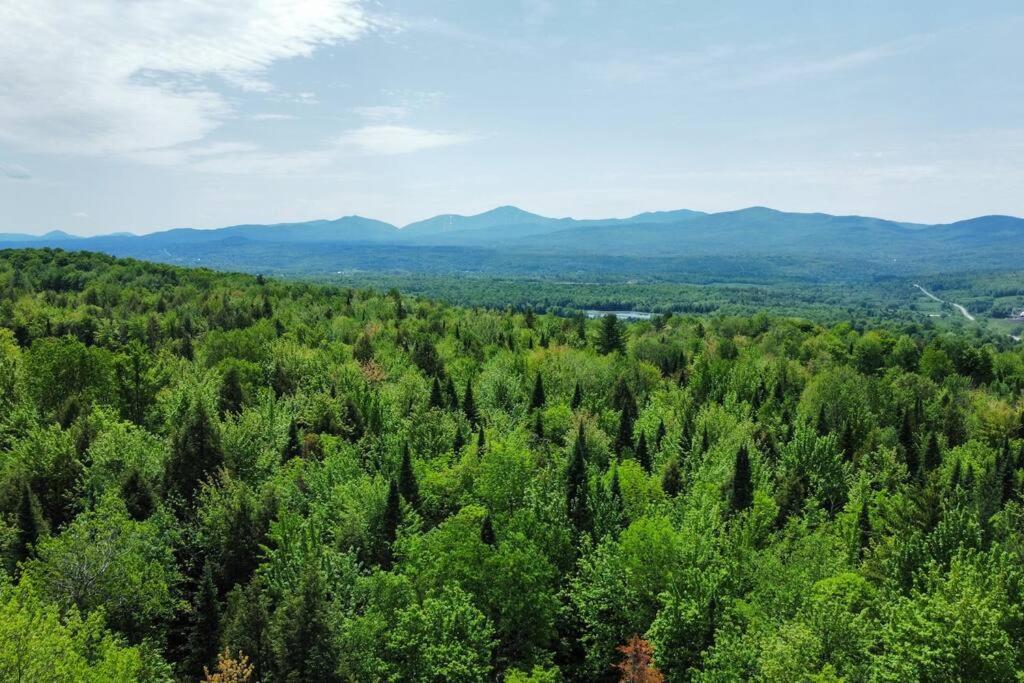 Chalet Deschamps- Spa- Chien Accepte- Nature- Estrie Mansonville Экстерьер фото